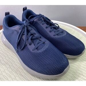 Skechers Go Walk Max Effort Mens Navy Blue Sneakers Walking Shoes  Mesh Sz. 11.5